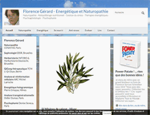 Tablet Screenshot of florencegerard.net